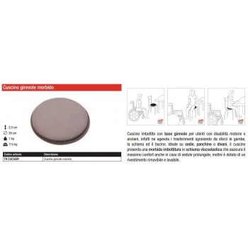 cuscino girevole morbido per trasferimenti Allmobility