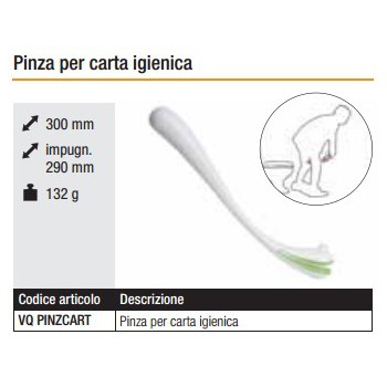 Pinza per carta igienica Allmobility