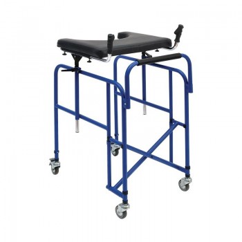 DEAMBULATORE ROLLATOR ASCELLARE CON TAVOLINO WIMED