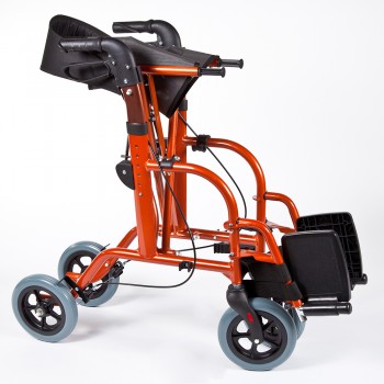 deambulatore rollator Kometa City Partner 2 in 1 Mediland per anziani e disabili