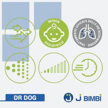 Aerosol per bambini ad aria compressa Dr. Dog Colpharma