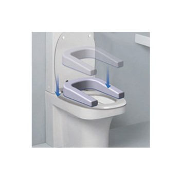 Rialzo per wc e bideo alto 12 cm Comfort Seat