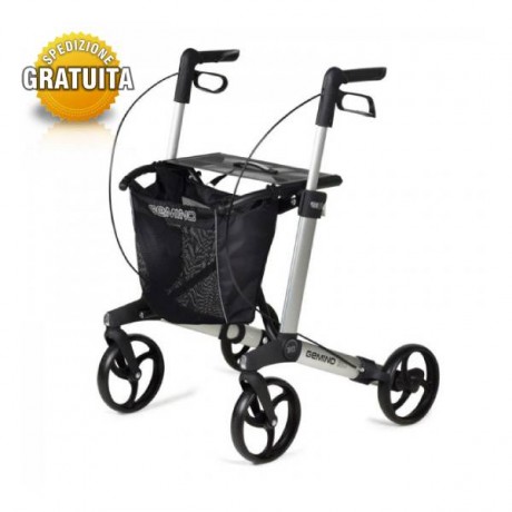 gemino 30 deambulatore rollator leggero