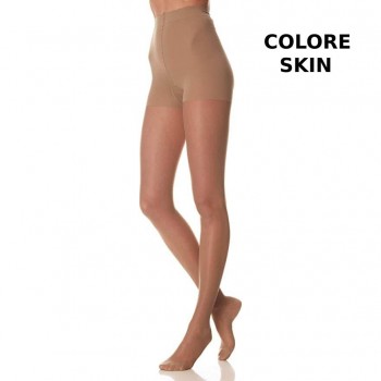 Collant 40 denari punta chiusa colore skin