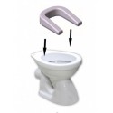 Rialzo per WC e bidet 6 cm con ventose Mediland 856505