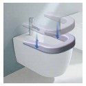 Rialzo per WC e bidet alto 6 cm a ventose Mediland 856505