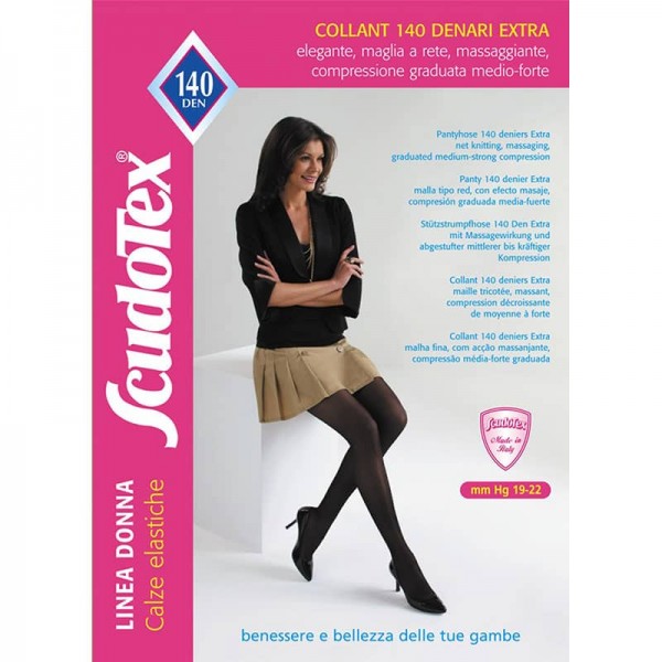 calze elastiche a compressione graduata 
 140 denari 490 Scudotex