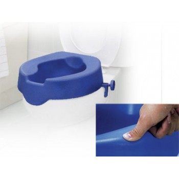 Rialzo per WC morbido per anziani e disabili Soft Blu